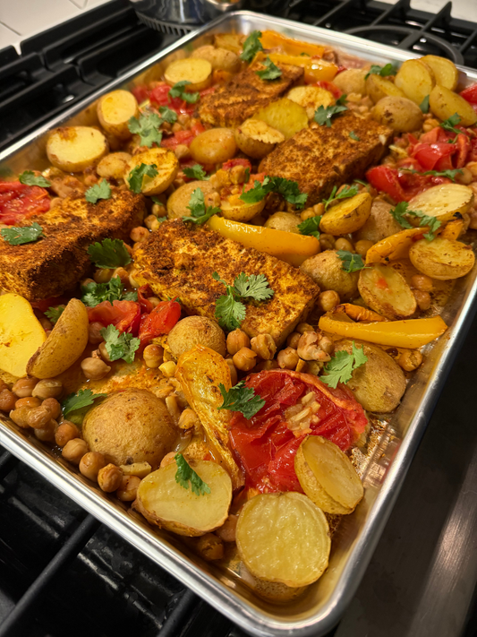 New York Times Recipe, Chicken and Chickpea Tray Bake